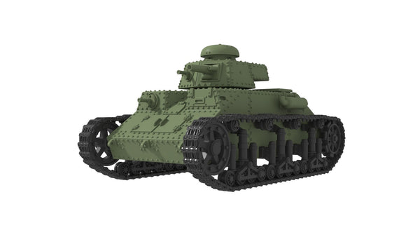 SSMODEL 1/350 T-19 Experimental Interwar Light Tank Resin MODEL KIT TSS3500006