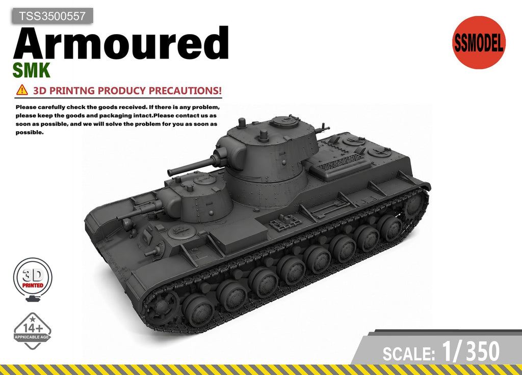 SSMODEL 1/350 Soviet Union SMK Resin Model Kit TSS3500557