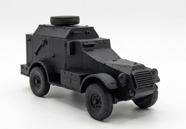 SSMODEL 1/100 WWII French 179 Armored Car Resin Model Kit TSS1001220