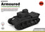 SSMODEL 1/350 T-12 Soviet experimental medium tank Resin Model Kit TSS3500008
