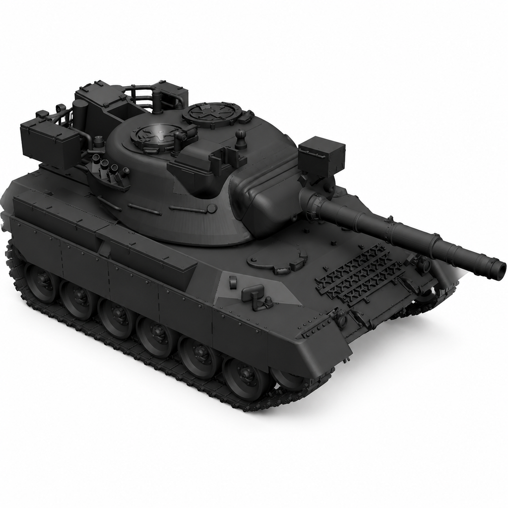 SSMODEL 1/144 Leopard 1A5 BE Belgian coldwar MBT Resin Model Kit TSS1440539