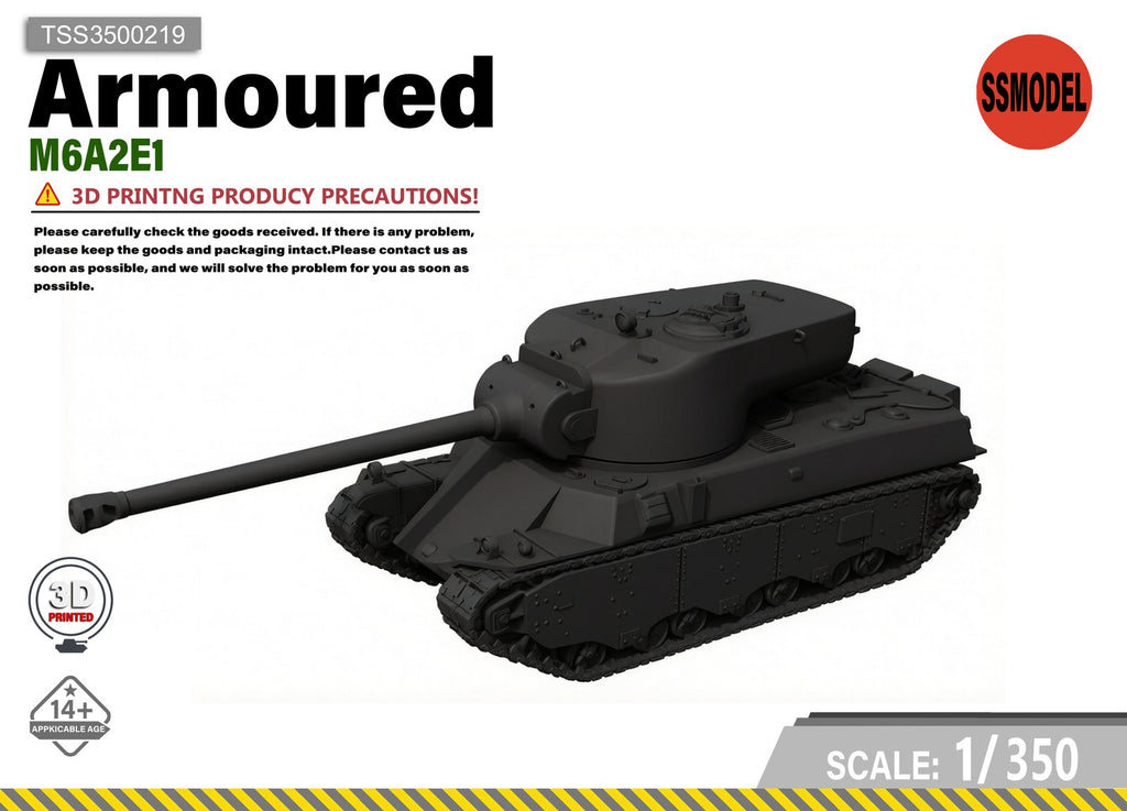 SSMODEL 1/350 M6A2E1 Resin Model Kit TSS3500219