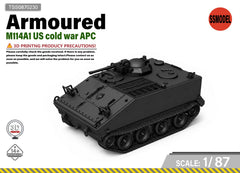 SSMODEL1/87 M114A1 Cold War APC Tank Resin MODEL KIT TSS0870230