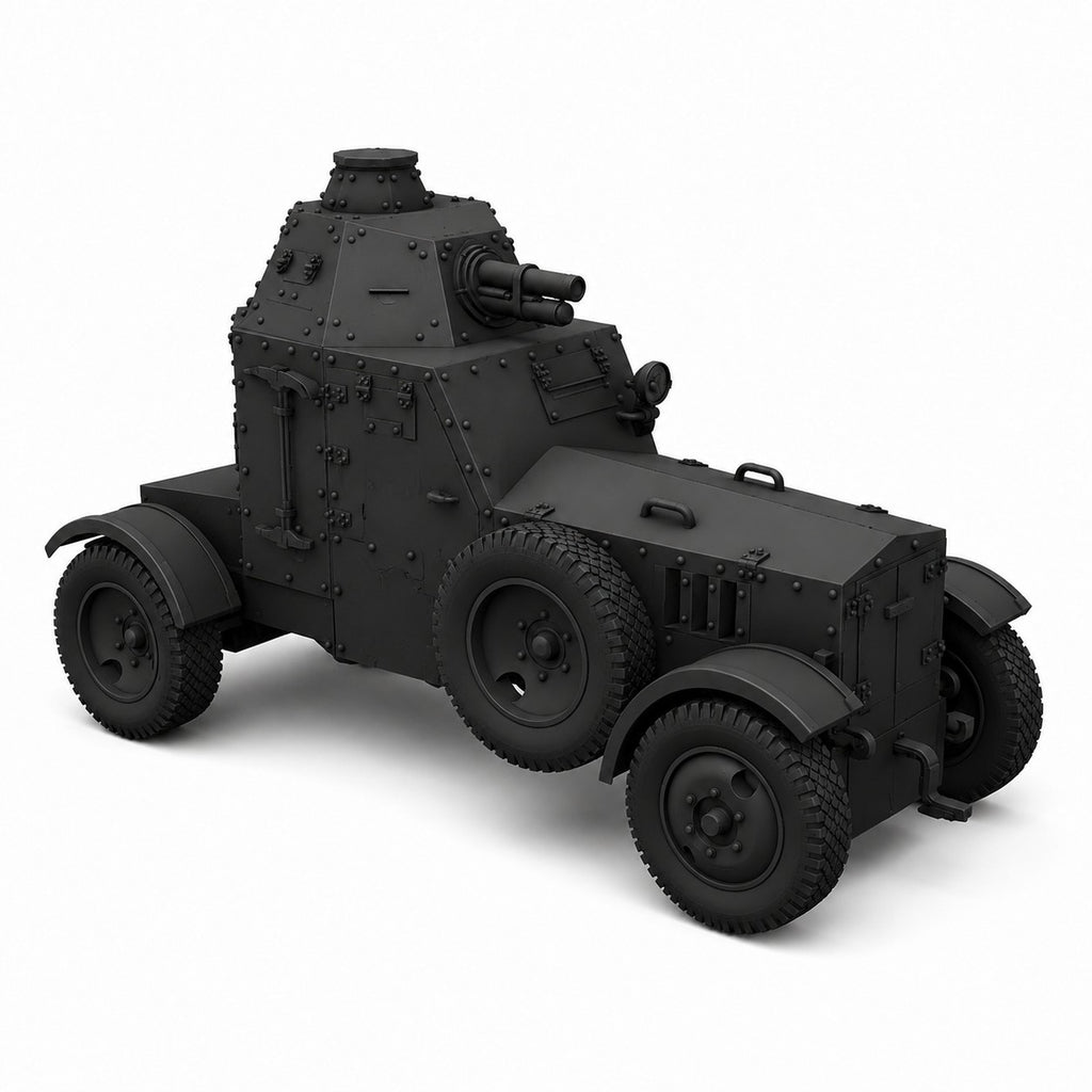 SSMODEL 1/350 Wz.34 Tank Resin Model Kit TSS3500534