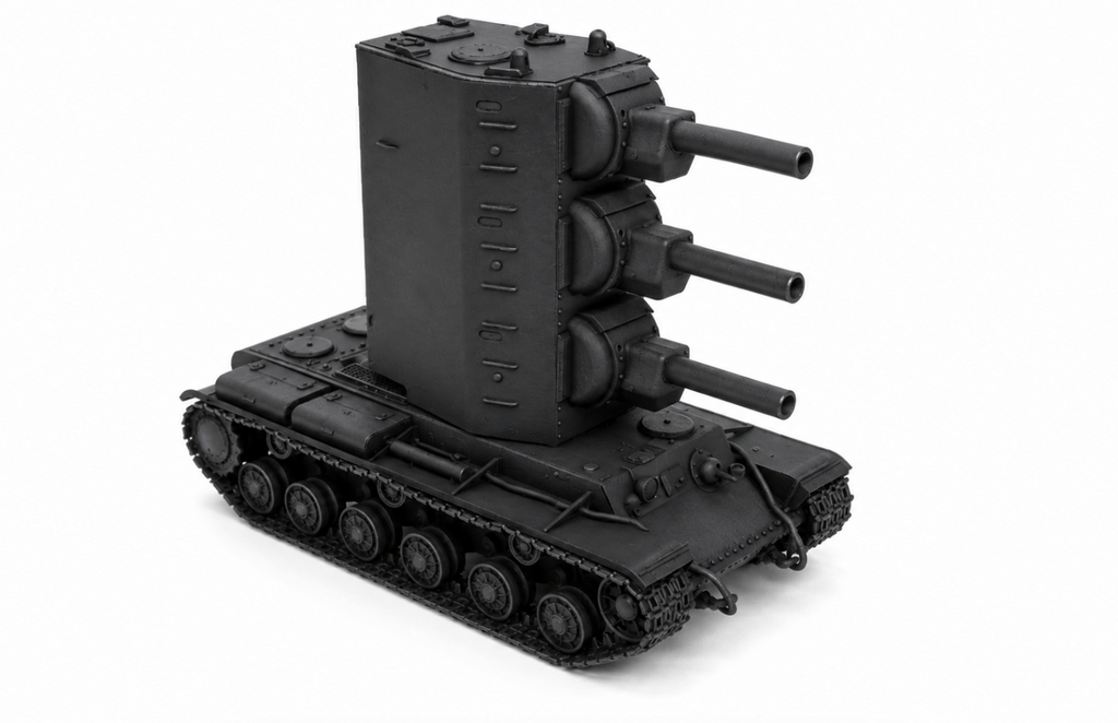 SSMODEL 1/700 KV-2-2-2 Funny Fictional Tank Resin Model Kit TSS7000107