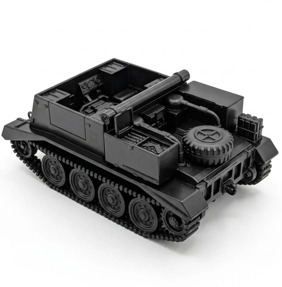 SSMODEL1/32 1/35 1/48 1/64 Crusader Gun Tractor D-Day Resin Model Kit TSS1048