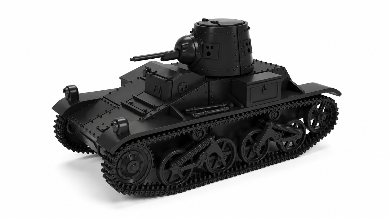 SSMODEL 1/200 Vickers Light Tank T-15 Resin MODEL KIT TSS2001405 — scale model kit