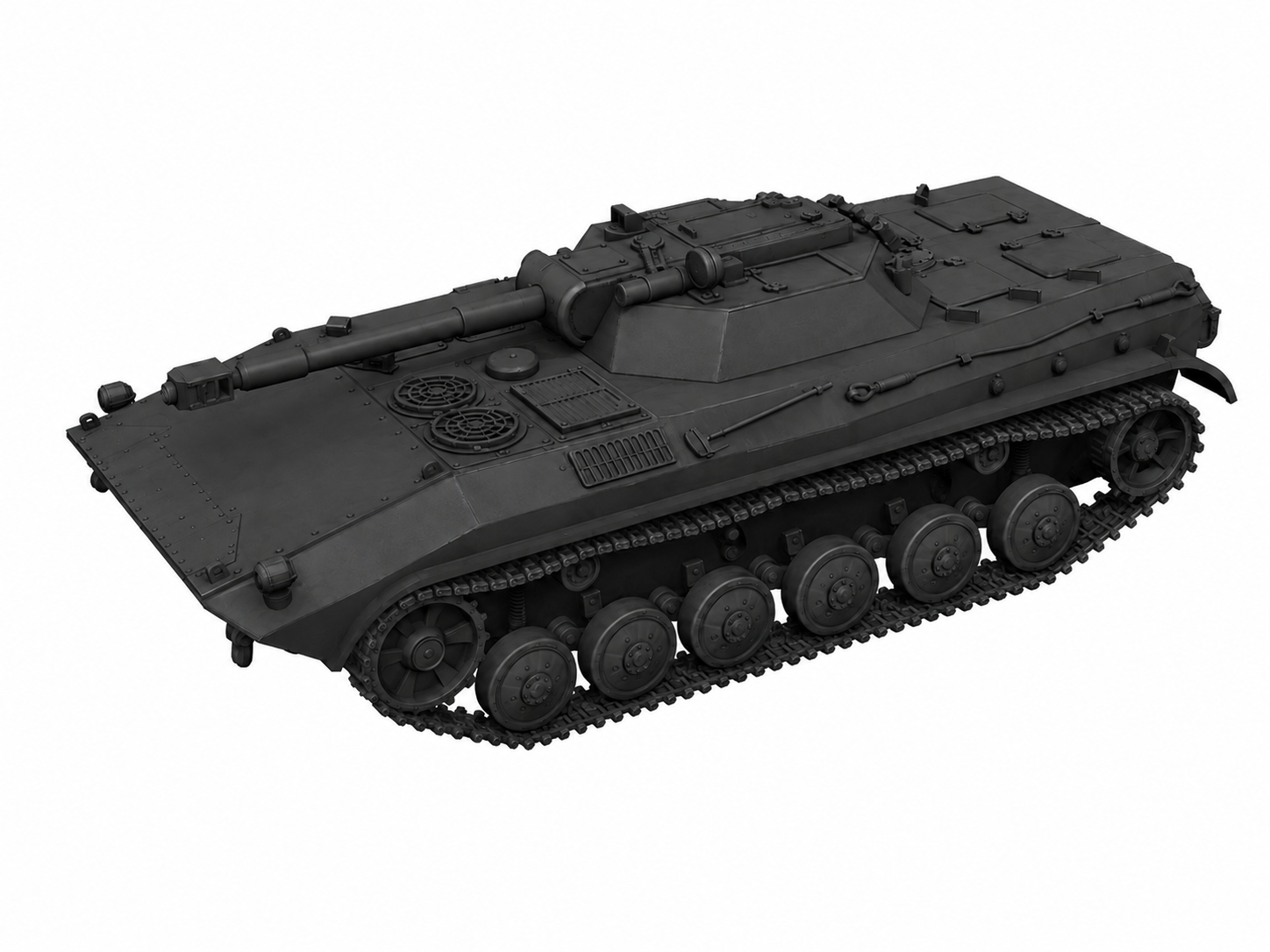 SSMODEL 1/700 Sd.Kfz. 480 (BMP-1) German fictional APC tank Model Kit TSS7000421 — detail view 2