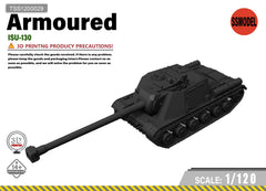 SSMODEL 1/120 ISU-130 Tank Resin Model Kit TSS1200029