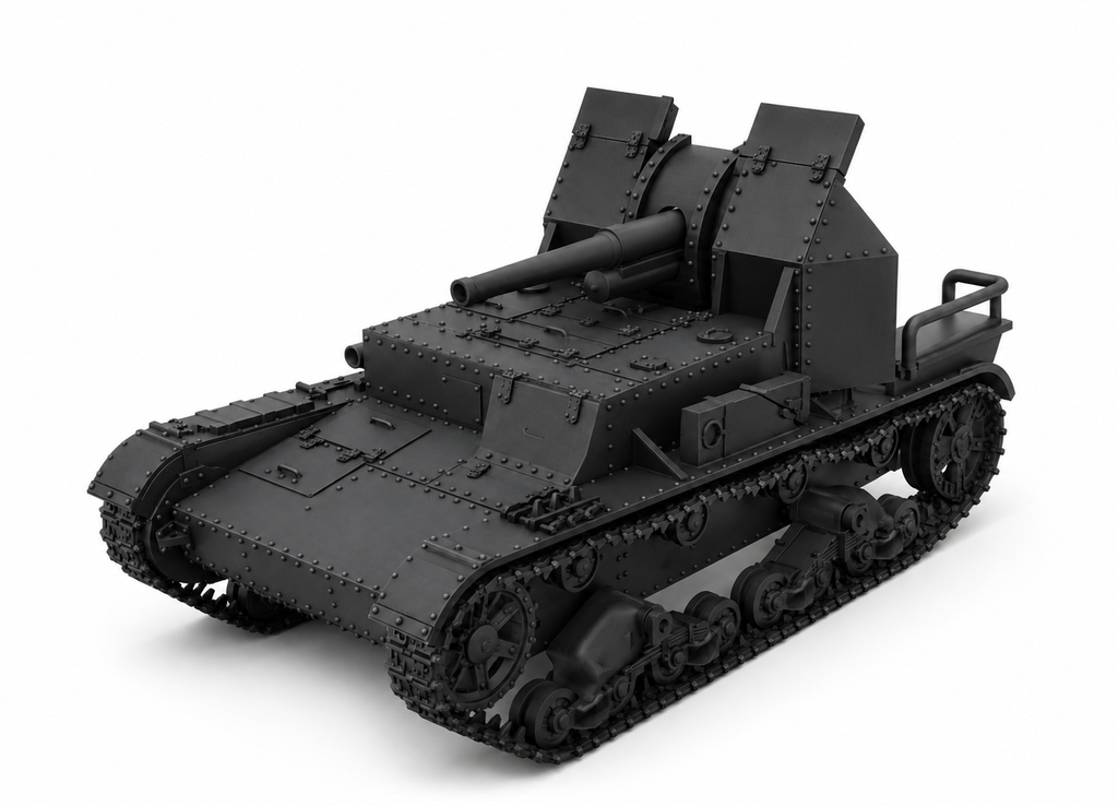 SSMODEL 1/350 SU-5 tank Resin Model Kit TSS3500080