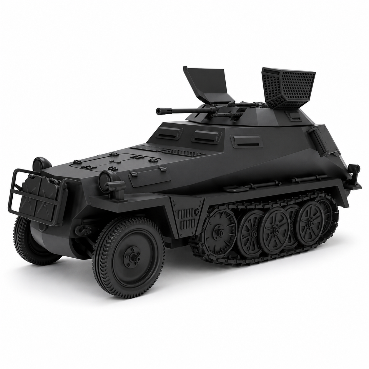 SSMODEL 1/200 Sd.Kfz.250/9 Alte 2cm KwK Autocannon Resin MODEL KIT TSS2000935 — scale model kit