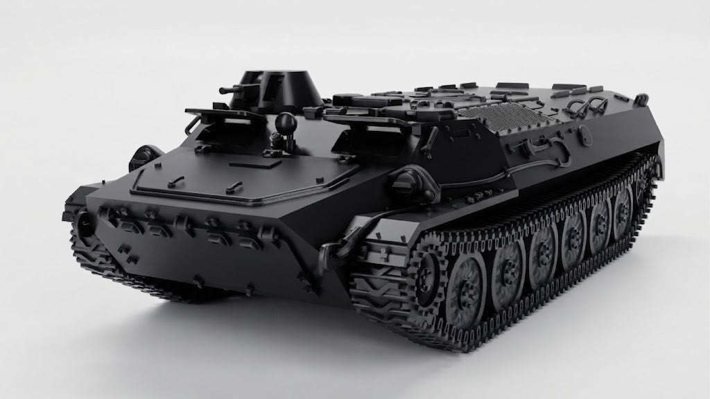 SSMODEL 1/32 1/35 1/48 1/64 MT-LB Soviet Cold War APC resin Model kit TSS1559 — detail view 3