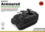 SSMODEL 1/144 M150 Giraf APC Tank Resin MODEL KIT TSS1440242
