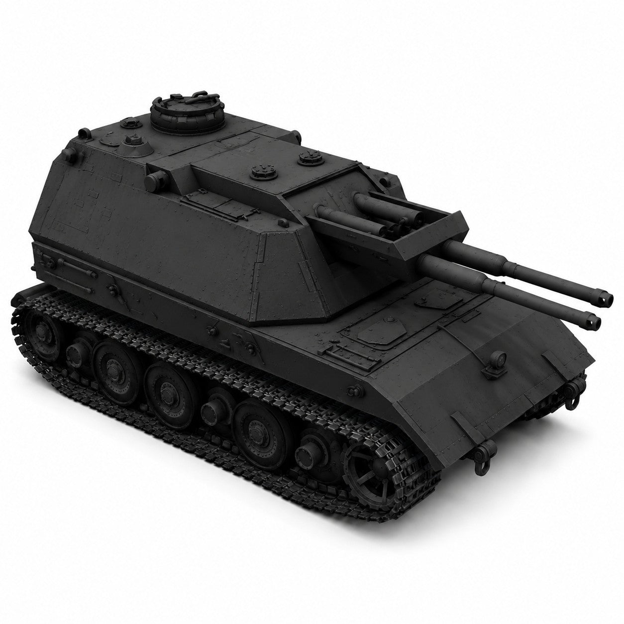 SSMODEL 1/350 T-39 Soviet experimental superheavy tank MODEL KIT TSS3500462 — detail view 2