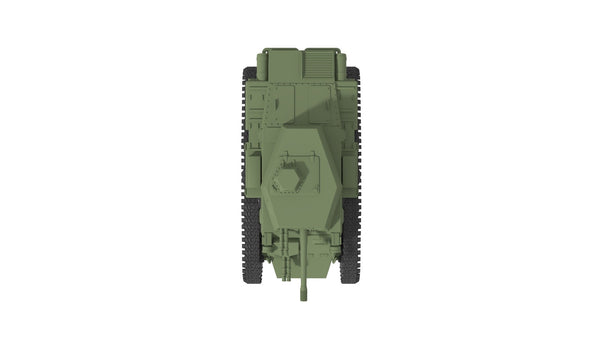 SSMODEL 1/350 Straussler V-4 tank Resin Model Kit TSS3500252
