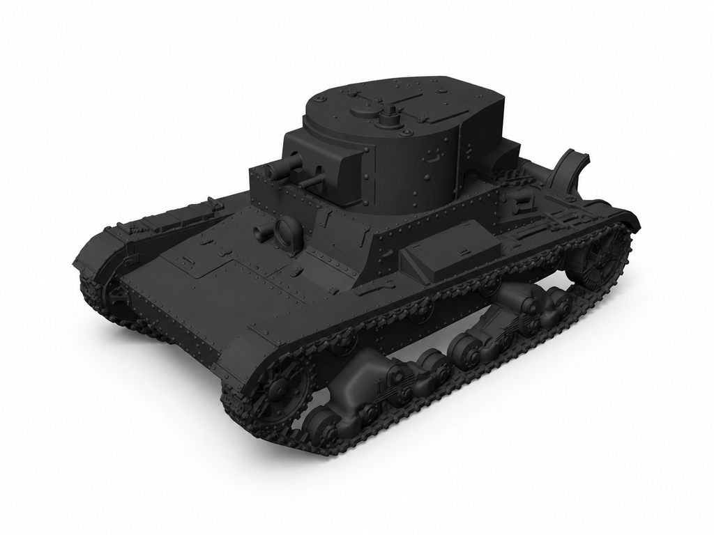 SSMODEL 1/700 KhT-130 (OT-130) tank Resin Model Kit TSS7000085