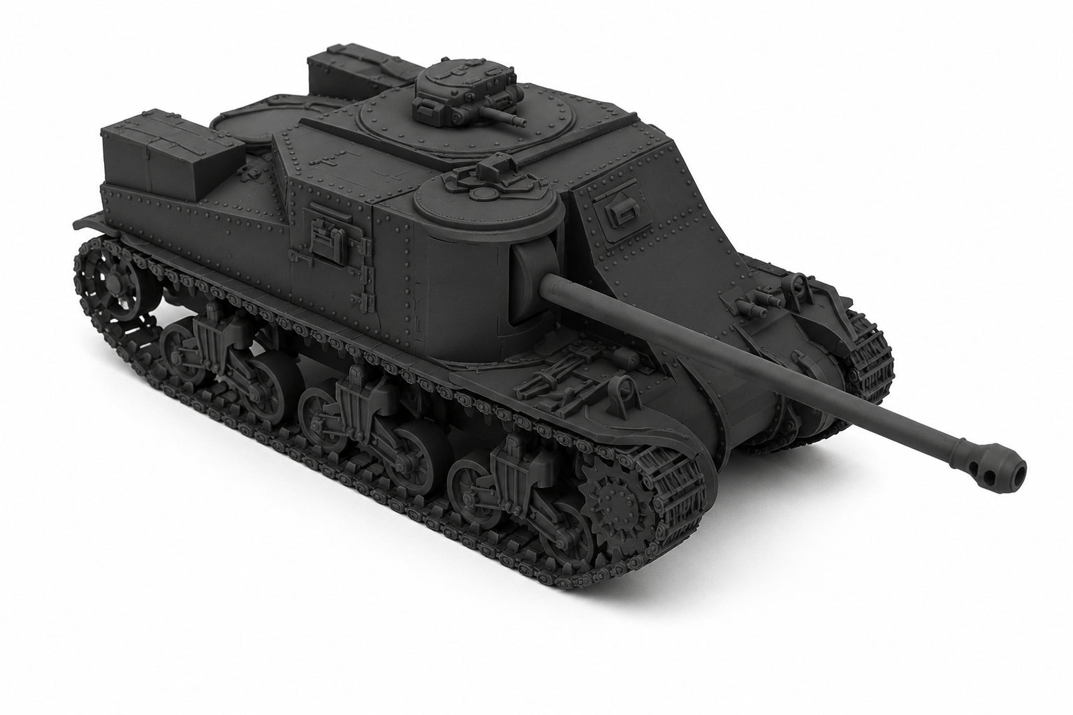 SSMODEL 1/700 M3 Lancer Tank Resin Model Kit TSS7000528 — detail view 2