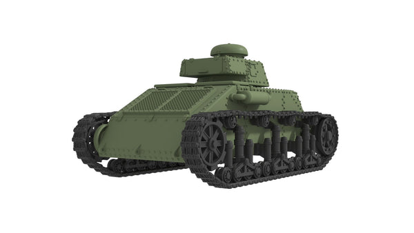 SSMODEL 1/700 T-19 Experimental Interwar Light Tank Resin MODEL KIT TSS7000006