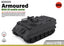 SSMODEL1/72 M106 US mobile mortar Tank Resin MODEL KIT TSS0720236