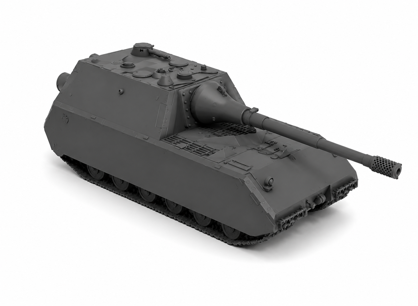 SSMODEL 1/700 Jagdpanzer Maus Resin Model Kit TSS7000339 — detail view 2