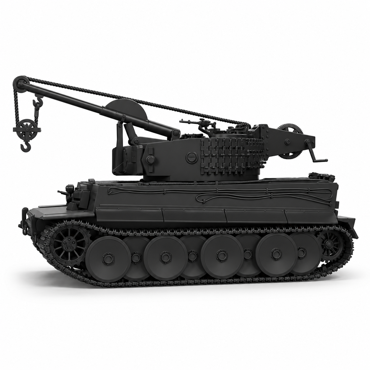 SSMODEL 1/200 Ladungsleger Tiger Sd.Kfz.185 Resin Model Kit TSS2000767 — scale model kit