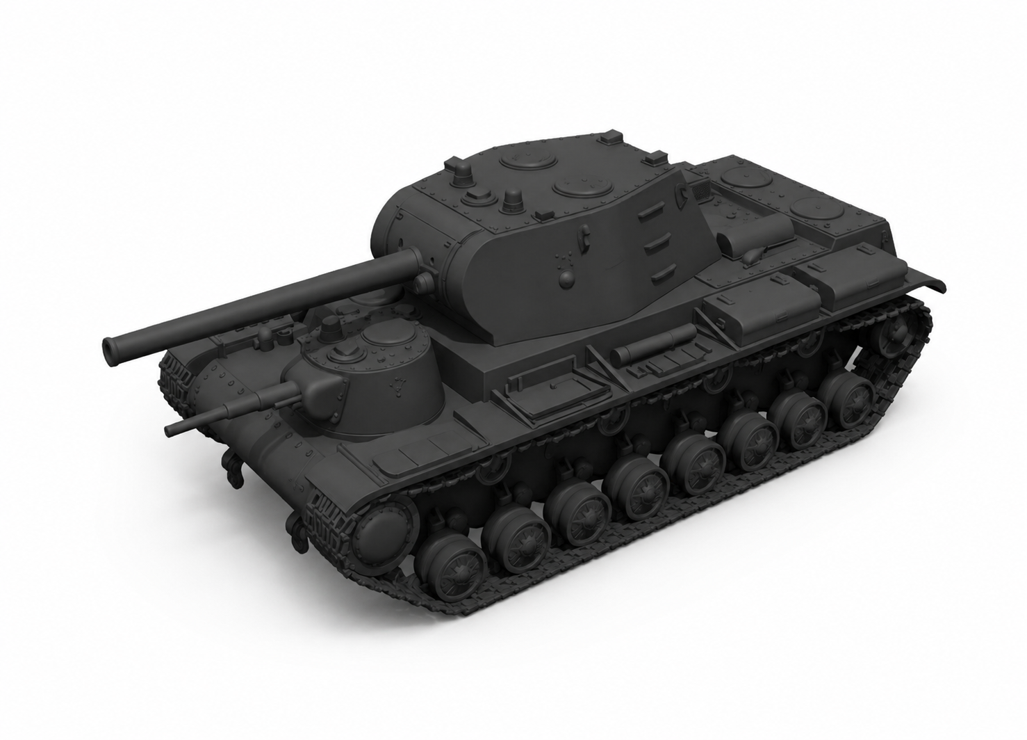 SSMODEL 1/700 KV-4 v2 tank Resin Model Kit TSS7000089 — detail view 2