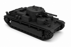 SSMODEL 1/100 KhT28 Soviet fictional flamethrower tank resin modelkit TSS1000499