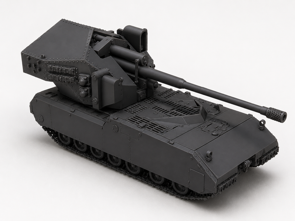SSMODEL 1/700 Waffentrager auf Maus Tank Resin Model Kit TSS7000347