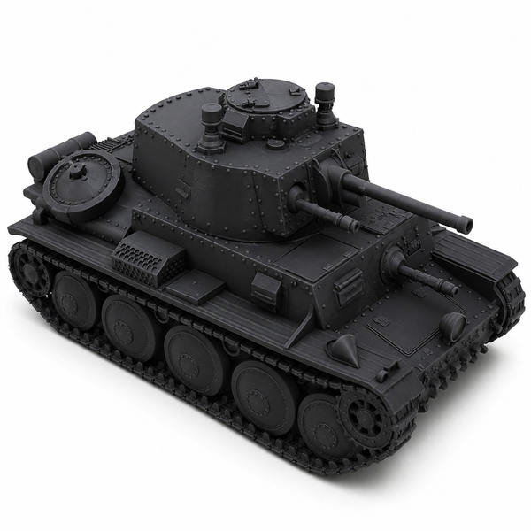SSMODEL 1/350 Stridsvagn m/41 (Strv m/41) tank Resin Model Kit TSS3500281