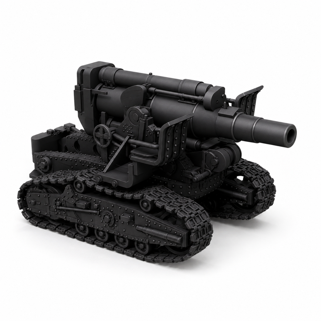 SSMODEL 1/350 203mm B-4 Howitzer Resin MODEL KIT TSS3500444
