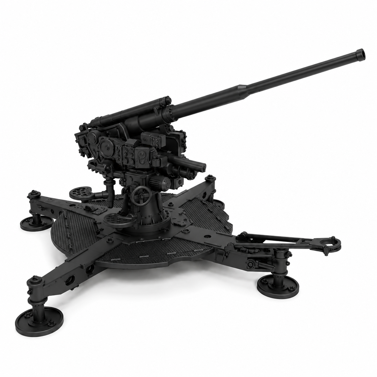 SSMODEL 1/200 Cannone da 90/53 Italy Resin MODEL KIT TSS2001476 — scale model kit