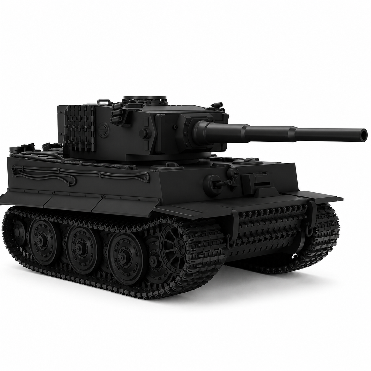 SSMODEL 1/200 Tiger I Ausf.E Sd.kfz.181 Tank Resin MODEL KIT TSS2000986 — scale model kit