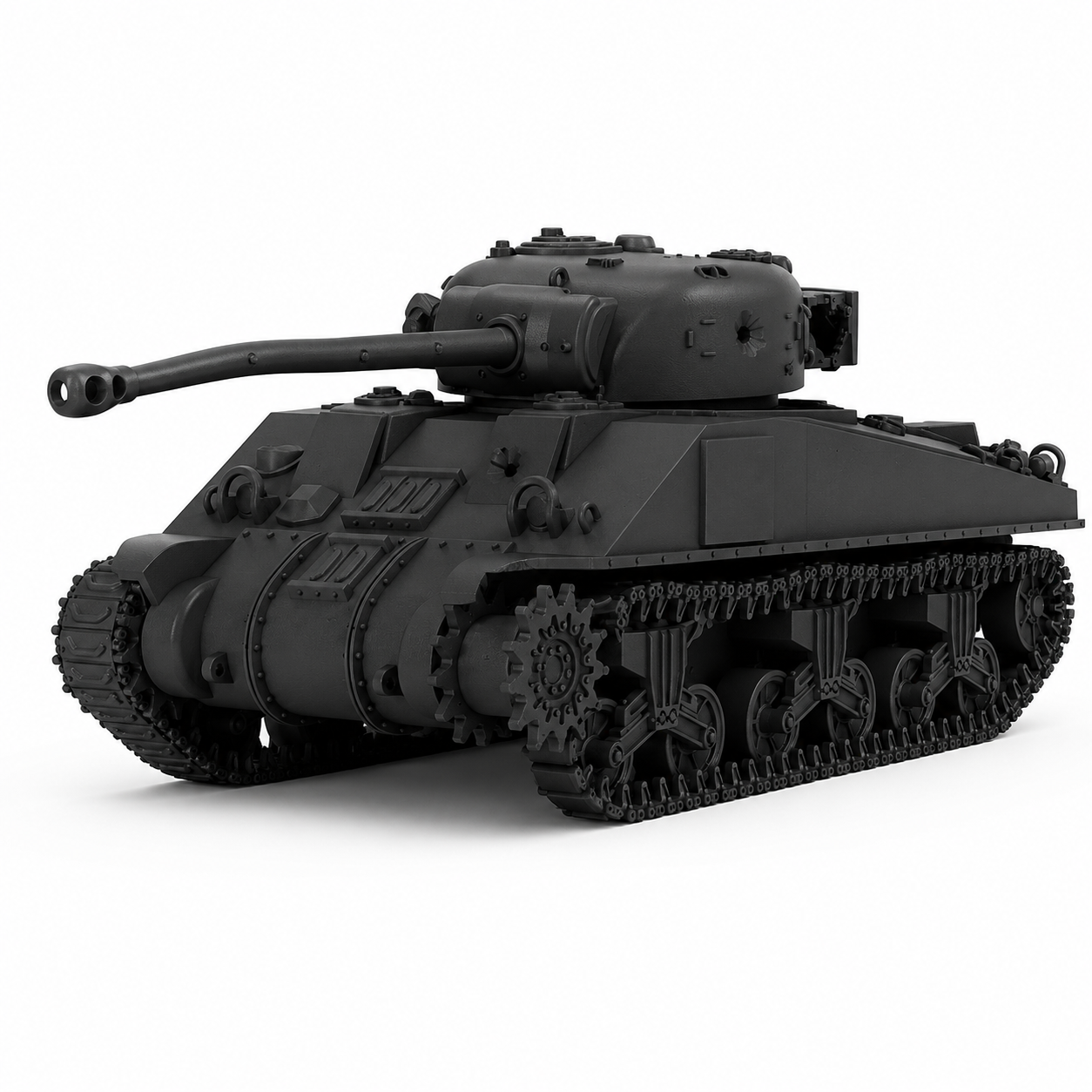 SSMODEL 1/56 Destroyed Sherman Firefly VC UK Tank Resin MODEL KIT TSS0560952 — scale model kit