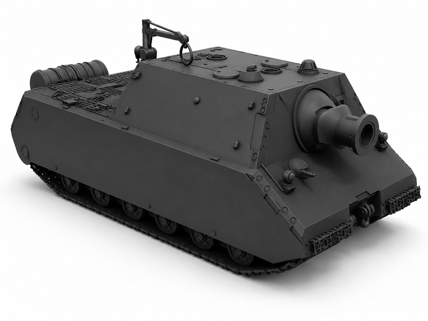 SSMODEL 1/700 Sturmmaus Tank Resin Model Kit TSS7000349 — detail view 2