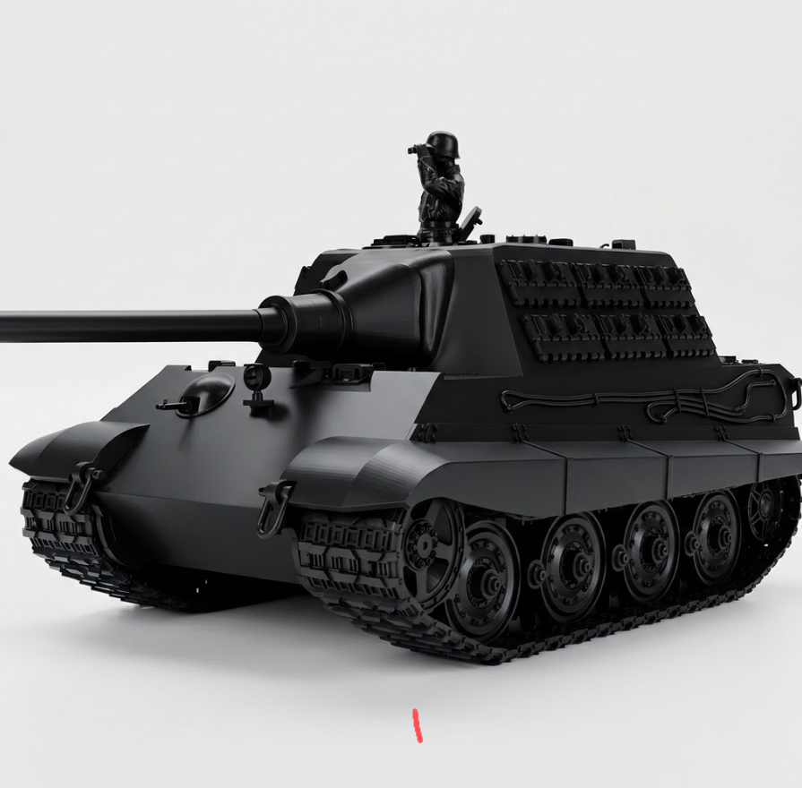 SSMODEL 1/100 WWII German Jagdtiger SdKfz186 Henschel Resin Model Kit TSS1001267