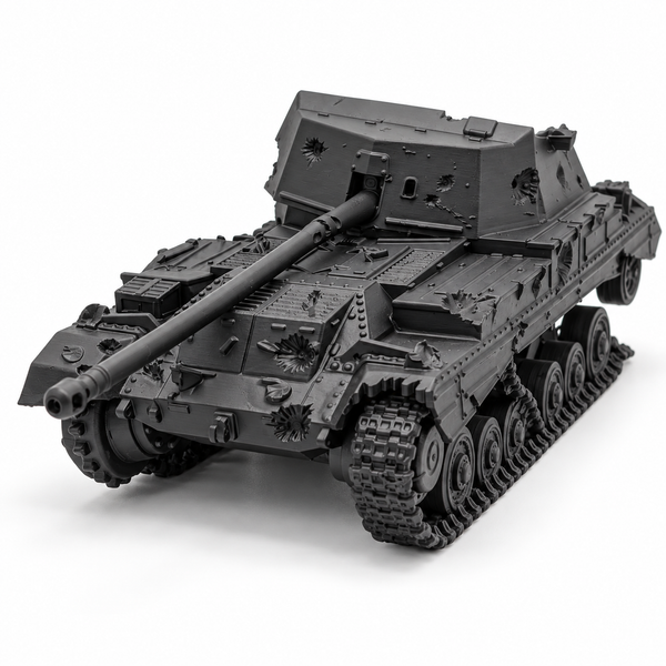 SSMODEL 1/32 1/35 1/48 1/64  Destroyed Archer SPG Wreck Resin Model Kit TSS1209