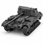 SSMODEL 1/32 1/35 1/48 1/64  Destroyed Archer SPG Wreck Resin Model Kit TSS1209