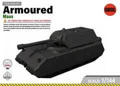 SSMODEL 1/144 Maus tank Resin Model Kit TSS1440181
