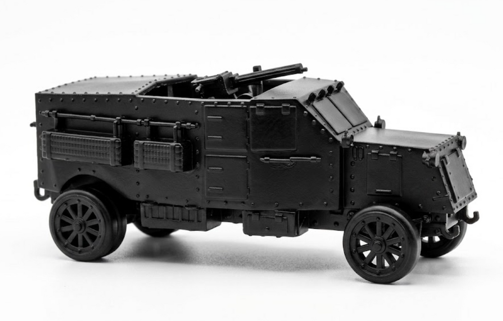 SSMODEL 1/100 WW1 British Empire Armoured Car Resin Model Kit TSS1001202