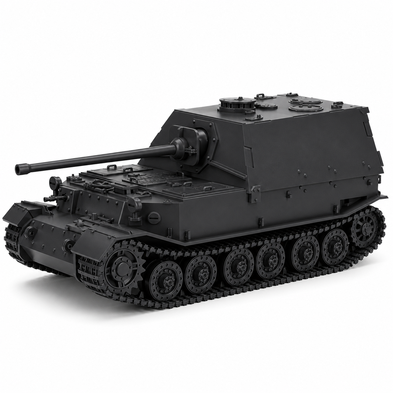 SSMODEL 1/56 Panzerjager Tiger P 8.8 cm PaK Elefant Resin MODEL KIT TSS0560909 — scale model kit