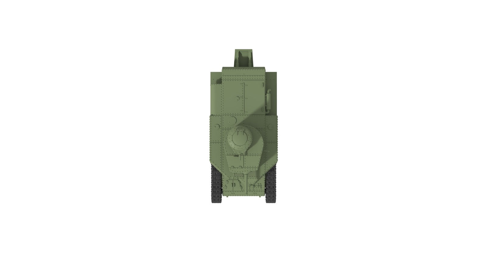 SSMODEL 1/700 T-24 Soviet Interwar Medium Tank Resin MODEL KIT TSS7000007 — detail view 6