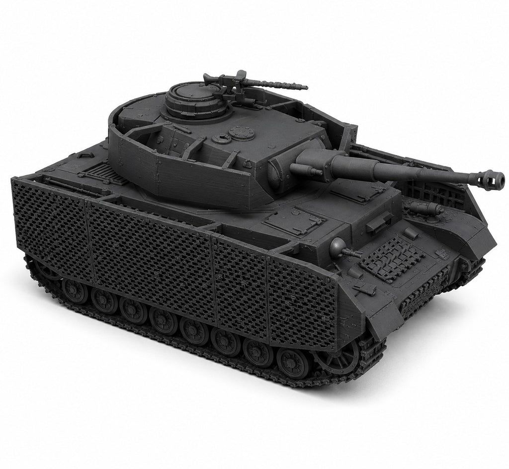 SSMODEL 1/350 Pz.Kpfw. IV Ausf.J German medium tank (uparmored) Resin Model Kit