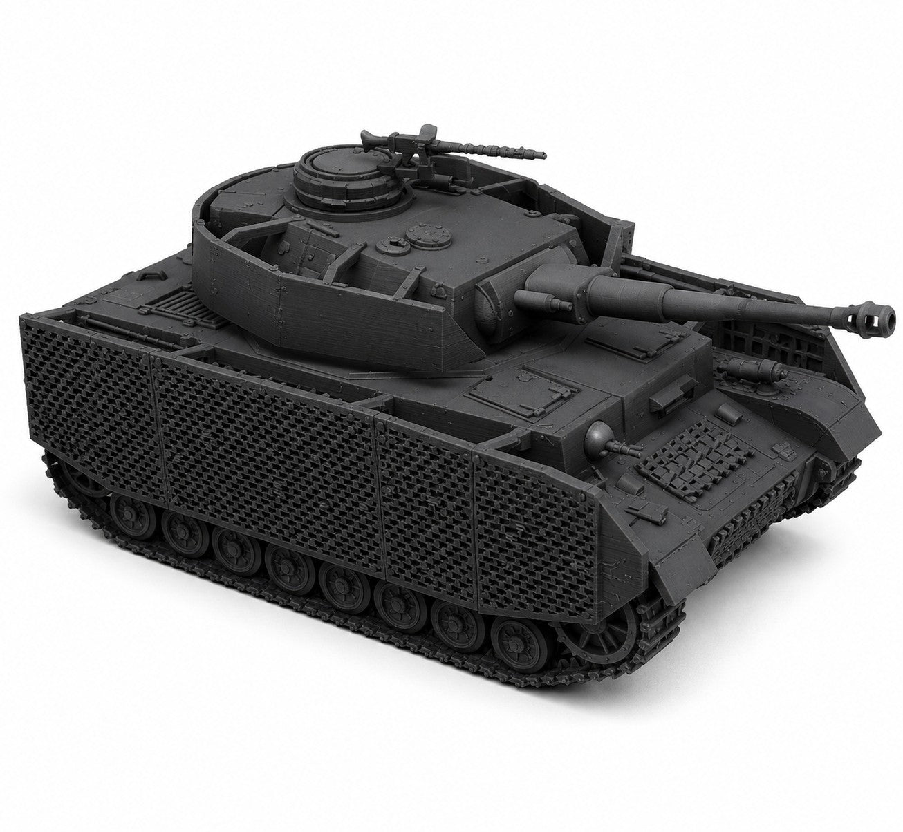 SSMODEL 1/350 Pz.Kpfw. IV Ausf.J German medium tank (uparmored) Resin Model Kit — detail view 2