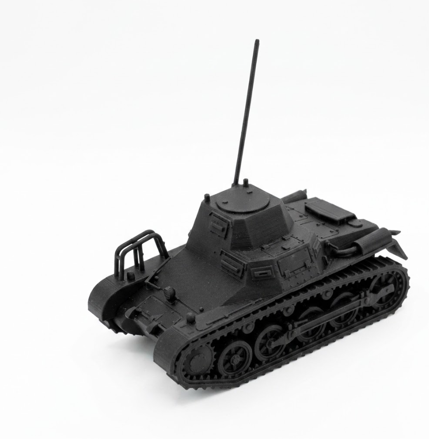SSMODEL 1/56 WWII German Befehlswagen I SdKfz265 Cmd Resin Model Kit TSS0560864 — detail view 2