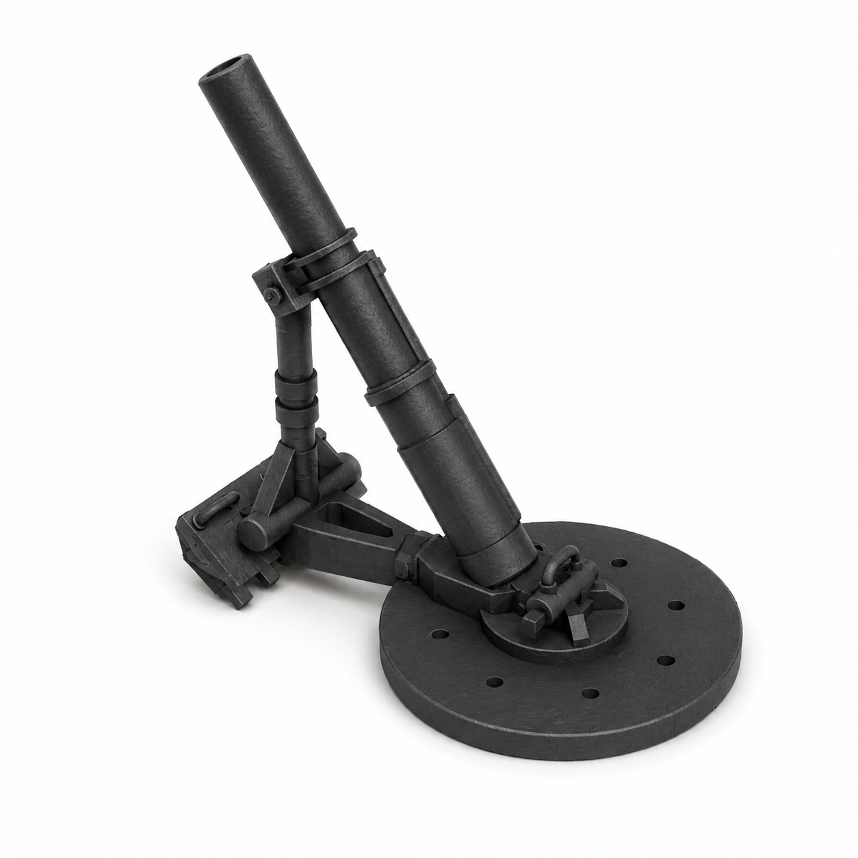 SSMODEL 1/350 M30 106.7 mm mortar Resin MODEL KIT TSS3500437 — detail view 2