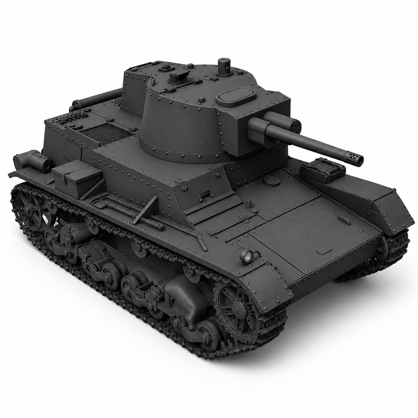 SSMODEL 1/350 7TP JW Tank Resin Model Kit TSS3500535
