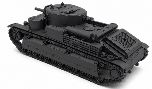 SSMODEL 1/350 T-28 Soviet Medium Tank Resin Model Kit TSS3500017