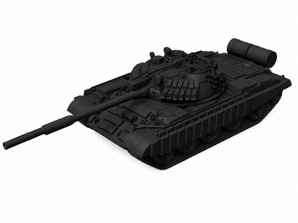 SSMODEL 1/72 T-62MV Soviet coldwar MBT Resin Model Kit TSS0720285 — detail view 2