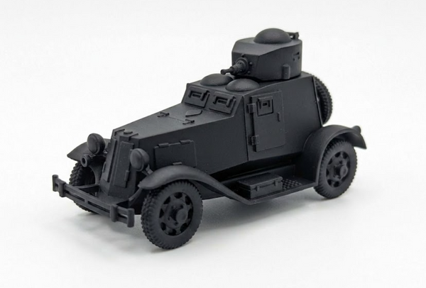 SSMODEL 1/56 WWII Soviet FAI Armored Car Resin Model Kit TSS0561237