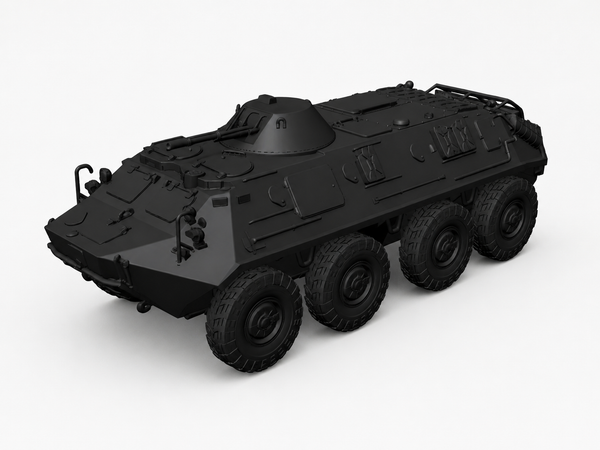 SSMODEL 1/350 BTR-60PB Soviet coldwar APC tank Resin Model Kit TSS3500291